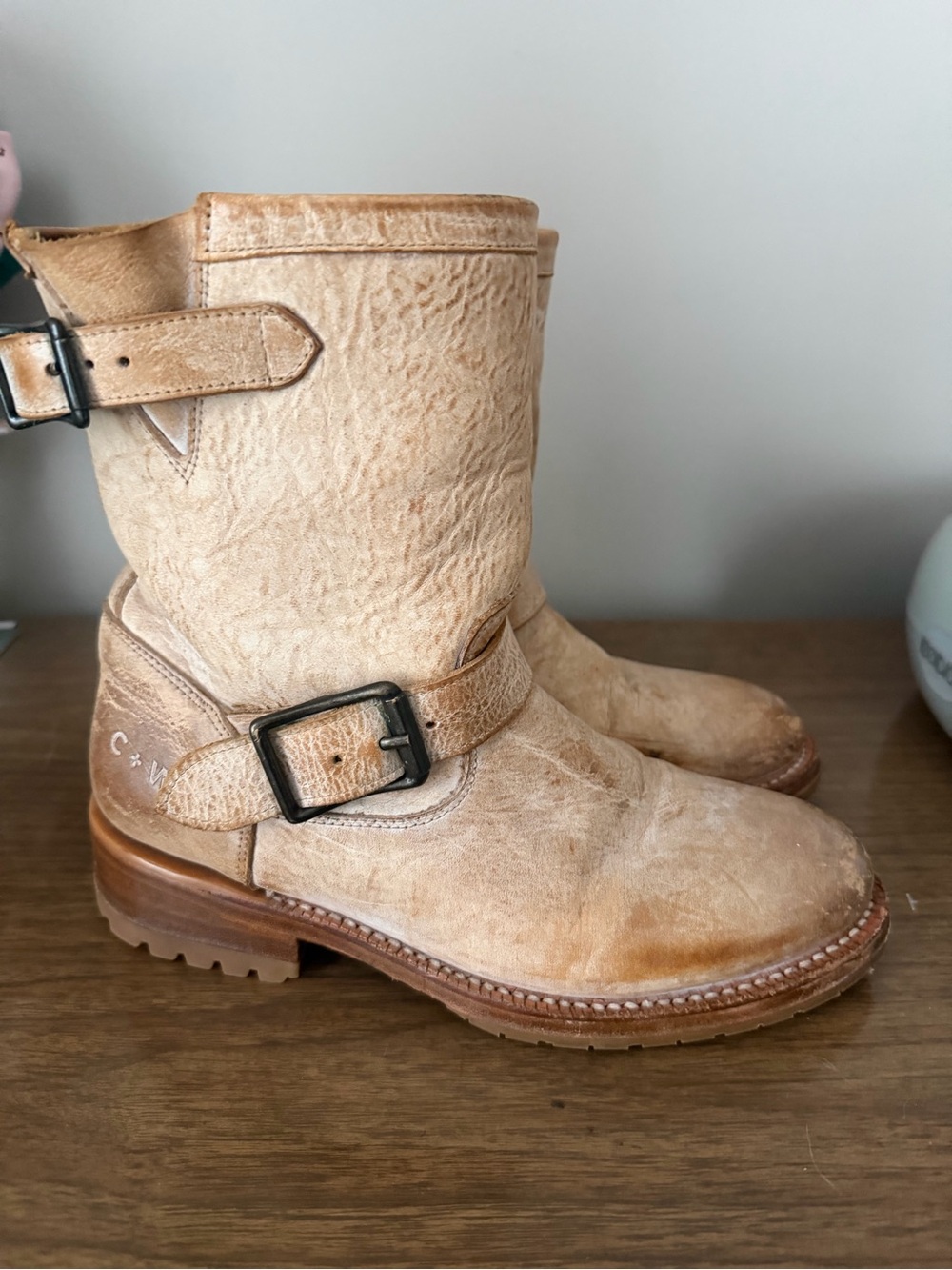 Cleo and wolf boots